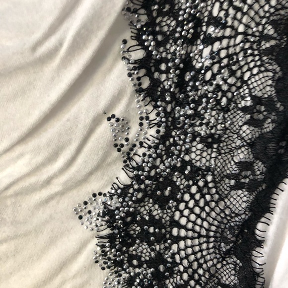 Ladies Capped Sleeved Flashy Shirt - Picture 6 of 8